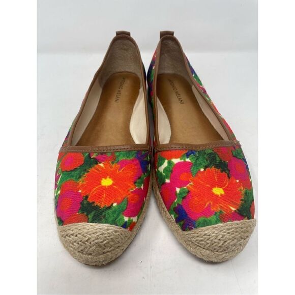 Antonio Melani Floral Espadrille Flats size 8/8.5 - Picture 5 of 12